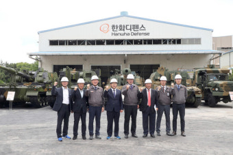 허성무 창원시장, 글로벌 방산기업 한화디펜스 방문