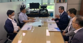 김동일 보령시장, 내년 주요 현안 예산 확보 위한 기획재정부 방문