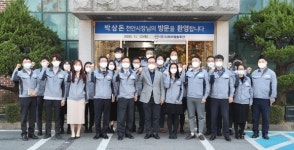 박상돈 천안시장, 제2산업단지 방문 기업인 격려
