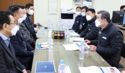 김동일 보령시장, ㈜케이디에프 근로자와 현장 간담회 개최