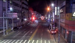 [포토] 코로나19 재확산으로 다시 텅빈 포항시가지