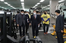 조근제 함안군수, 군민체육센터 새단장 현장점검