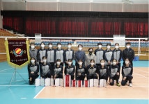 진주 선명여고·경해여중 배구부 전국대회 동반 우승