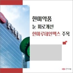 [카드] 한미약품, 눈 피로개선 한미루테인맥스 주목