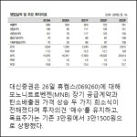 [카드] 휴켐스, MNB 장기계약·탄소배출권 가격 상승 희소식…목표가↑