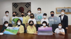 [브리핑 충남] 양승조 충남지사 은혜 갚은 백구 전국 첫 명예구조견 임명