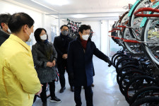 [부강 진주] 칠암동 자전거 대여소 무료 운영