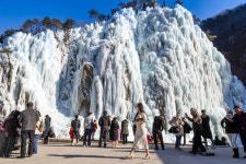 [포토] 청송얼음골의 겨울왕국