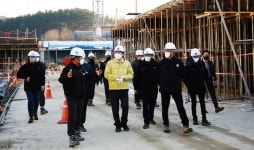[소통의 민주 서산] 맹정호 서산시, 주택건설사업장 동절기 공사관리 실태 점검