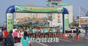[해양머드 보령] 보령시, 제19회 보령머드 임해마라톤대회 개최...신청자 2000명 넘어