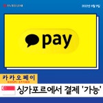 [카드] 카카오페이, 싱가포르에서 결제 '가능'