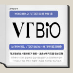 [카드] 브이티바이오, VT301 임상1상 순항