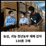 [카드] 농심, 귀농 청년농부 재배 감자 130톤 구매