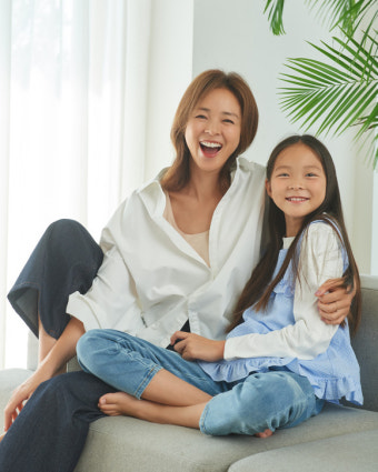 단색 '내 몸이 말하길' 캠페인 모델로 야노시호추사랑 모녀 선정