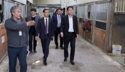 [포토] 이상래 대전시의장, 대전 복용승마장 전격방문 현장실태 점검