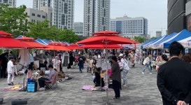 최원석 세종시의원, 제2회 도담동 나눔장터 행사 참석