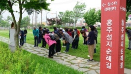 홍성군 천주교 성지 끊이지 않는 순례객 발길 이어져