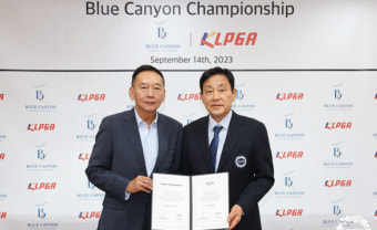 KLPGT, 내년 3월 KLPGA투어 '블루캐니언 챔피언십' 개최