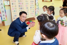 박동식 사천시장, 직장어린이집 깜짝 방문