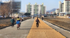 진주시, 철도문화공원~지식산업센터 보행로 설치