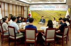 주낙영 경주시장, 민원담당 직원들과 소통시간 가져