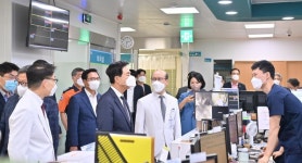 김태흠 충남지사, 추석 대비 응급의료 상황 점검 및 근무자 격려