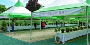 충북농업기술원 제13회 야생화 봄나들이 전시회 개최