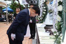 고성군, 남산공원에서 제70회 현충일 추념식 개최