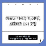[카드] 아모레퍼시픽 비레디, 서포터즈 5기 모집
