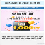 [카드] KB증권, 오늘의 콕 올해 누적 조회수 1000만회 돌파