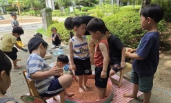 세종시교육청, 올망유치원, 황토 머드축제 열어…자연 속 오감 생태놀이 풍성