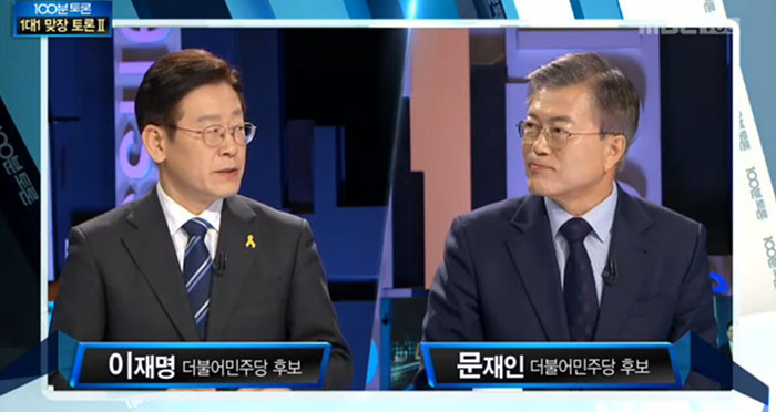 이재명 vs. 김문수 TV 토론, 핵무장과 대북송금 논쟁으로 격돌