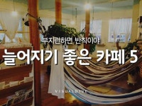 심신이 지친 이들에게 추천하는 ‘힐링’ 카페 5