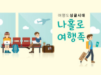 여행도 싱글시대 ‘나홀로 여행족’ 늘어난다