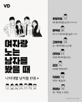 여자랑 노는 남자를 봤을 때, 나이대별 남자들 반응