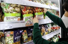 수출 날개단 한국 냉동만두…웰빙식품으로 인기