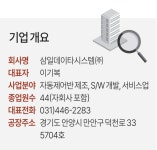 협동조합이 뽑은 BEST 조합원사(3) 삼일데이타시스템(대표 이기복) 한국자동제어공업협동조합 조합원사