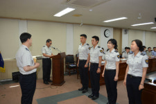 연수경찰서, 제284기 순경(특채) 실습신고식 실시