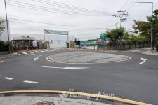 마포 서울화력발전소 앞 이상한 도로