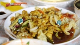 EXID쇼타임 당구장 중국음식 먹방 진짜 맛있다