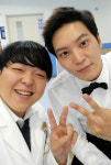 용팔이 속 용팔이파 다정하게 브이~