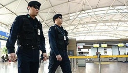 어눌한 기계음...전국 공항에 폭발물 협박 소동