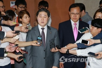 유기준, 원내대표 출마 선언,