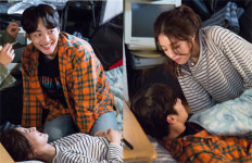 최고의 한방 이세영-김민재, 꽁냥꽁냥 뽀뽀 1초전 포착