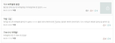 신세계푸드, 운영 충남대 기숙사 급식서 벌레 논란…사측 미흡한부분 개선