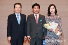 [포토] 건설의 날 산업포장 수상한 강지호 모현석산 대표이사