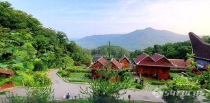 [포토]  자연휴양림 숲속  아세안 전통가옥에서 힐링