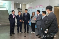 경주시의회 행정복지위원회, 경주국민체육센터·북경주체육문화센터 현장 방문