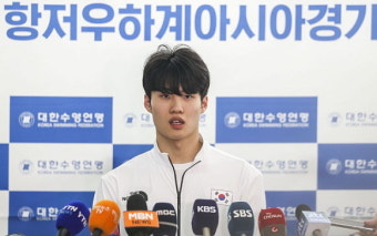 '아시안게임' 수영 황선우, 