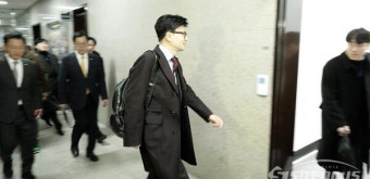 국회로 첫 출근하는 한동훈 비대위원장